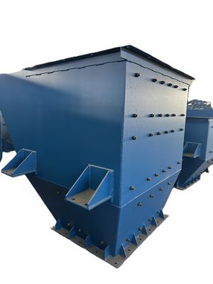 Hoppers mobiles de manutention de matières en vrac avec contrôle des poussières pour les ports, les mines et les cimenteries